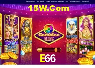 Jogos de Slot E66